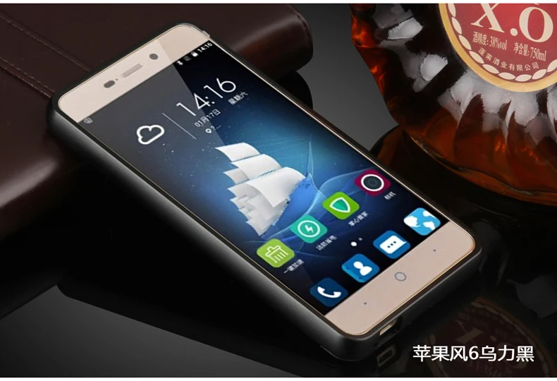 Чехол для zte Blade X3 с металлической алюминиевой рамкой, зеркальный акриловый чехол для zte Blade X3 D2 t620, защитный чехол для мобильного телефона s 5,0"