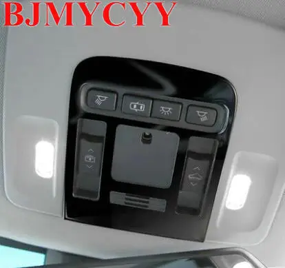 BJMYCYY 1 шт. декоративная рамка из нержавеющей стали для передней лампы чтения Toyota