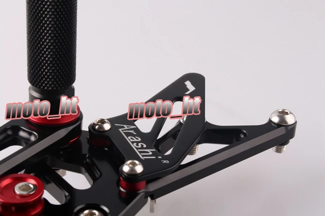 Регулируемая подножка GZYF для Kawasaki Ninja ZX636 2005 2006 черная подножка|foot pegs footrest|adjustable