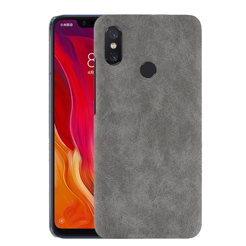 Для Xiaomi mi 8 чехол исследовать для телефона из искусственной кожи Xio на заднюю