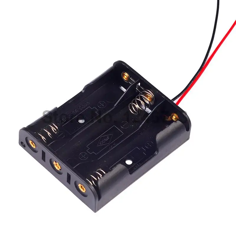 2Pcs 3AA Battery Box holder with Switch for 3 AA 4.5V OutPut Batteries Hot Sale | Обустройство дома