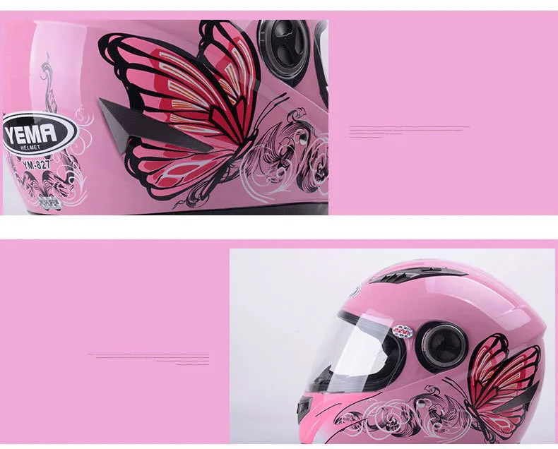 ABS мотоциклетный шлем Женский на все сезоны Универсальный защитный для