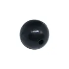 100 шт.упак., мягкие пластиковые бусины, круглые 3 мм-12 мм, черные мягкие резиновые бусины для рыбалки, аксессуары для ловли карпа