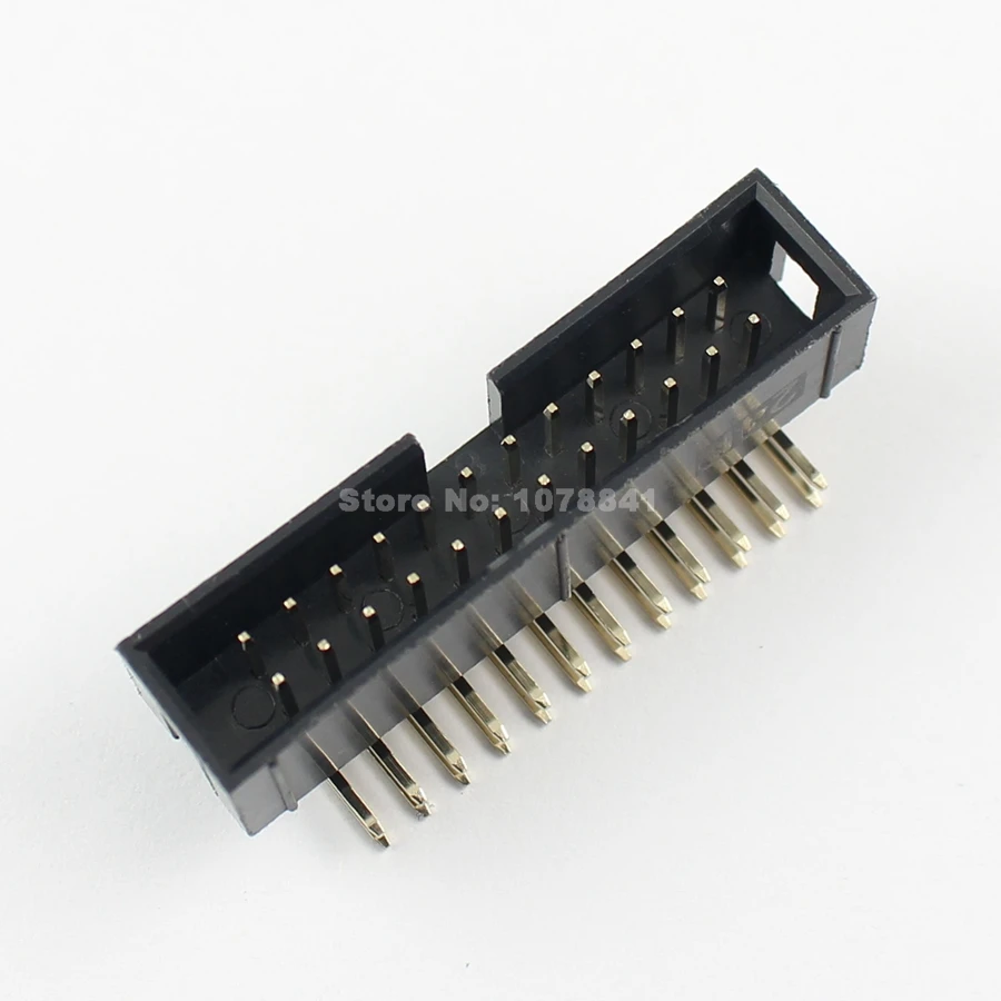 10 шт. прямоугольные штекерные разъемы 2 54 мм 2x12 Pin 24 Pin|connector 2.54mm|connector 10connector idc |