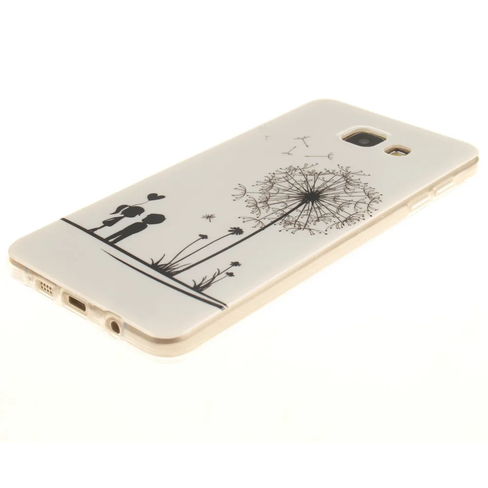For Samsung Galaxy A7 2016 Case Soft Silicon IMD TPU Protective Slim Cover for A7100 A710F |
