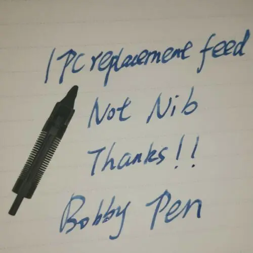Replacement Pen Feed 1,1 мм/1,5 мм/1,9 мм перьевая ручка с наконечниками или подачей ручки для LAMY Safari/Wing Sung 3008/Hero 359 перьевая ручка, канцелярские принадлежности для офиса - Цвет: Replacement Pen Feed