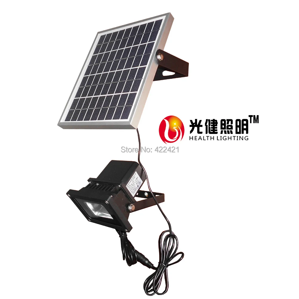 Светодиодный светильник на солнечной батарее 10 Вт|10w solar led light|solar light10w |