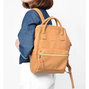 Японский бренд из искусственной кожи, школьные рюкзаки для девочек и мальчиков, сумка для колледжа, Женский вместительный рюкзак с кольцом
