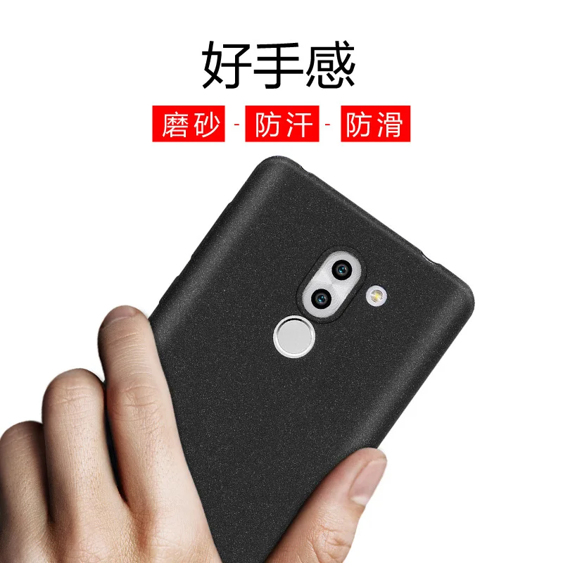 Мягкий ТПУ чехол для huawei honor 7 6X6 6 Plus матовый Силиконовый тонкий защитный 6x Полный