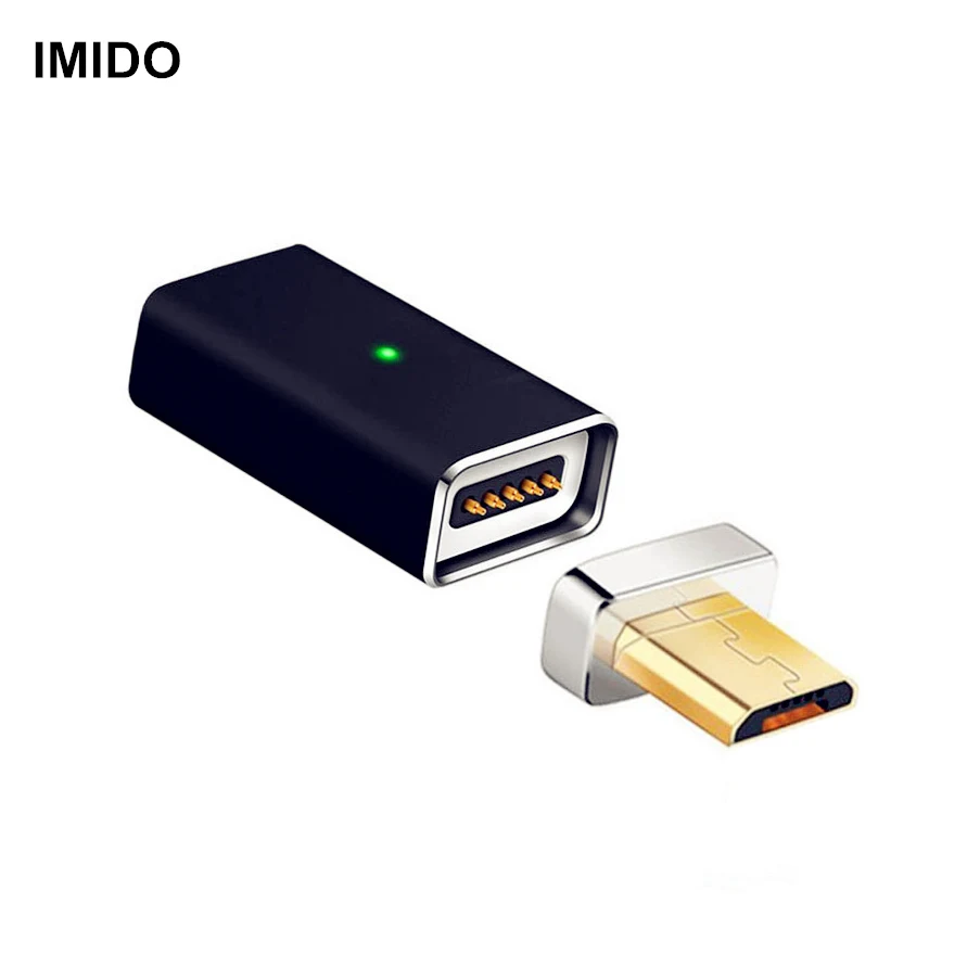2 й обновленный адсорбционный магнит адаптер Micro USB Магнитный зарядный кабель