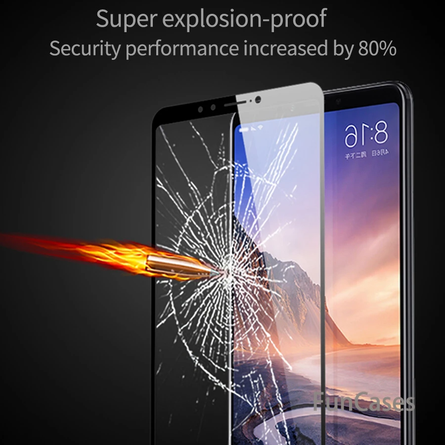 2.5D предварительно mi um закаленное Стекло для Xiaomi mi Max 2 3 Pro 8 SE красный mi 6 Pro 6X A2 Lite Примечание 5 Pro S2 Экран протектор Защитная пленка