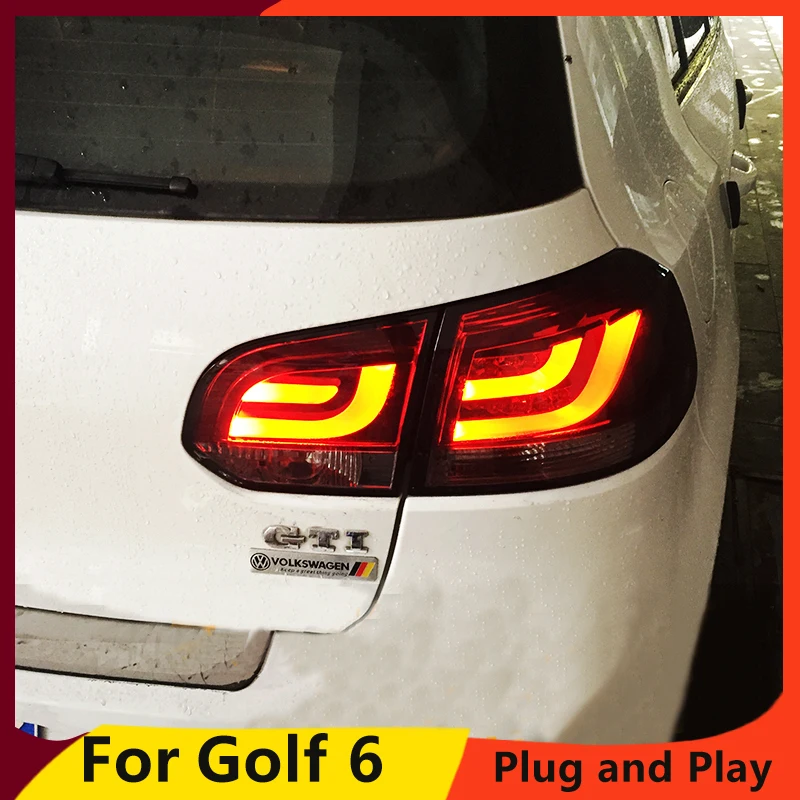 KOWELL стайлинга автомобилей для VW GOLF 6 MK6 GOLF6 R20 хвост светильник s светодиодный