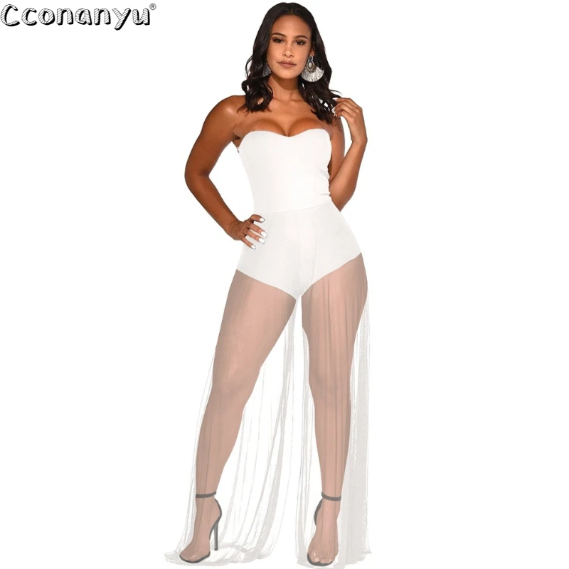 Женские однотонные комбинезоны с воротником лодочкой облегающие пикантные Комбинезоны из сетчатой пряжи