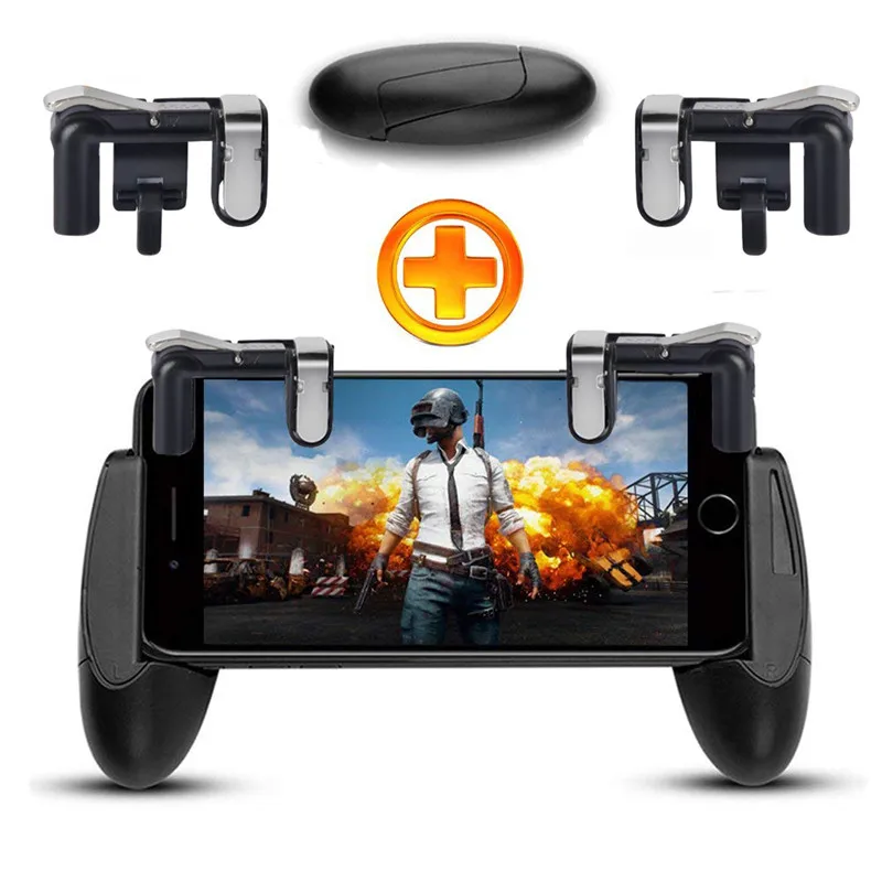 1set Игровой контроллер для мобильного телефона и джойстик для выживания R1L1 триггеры для ножей/PUBG/Rules - Цвет: 1set
