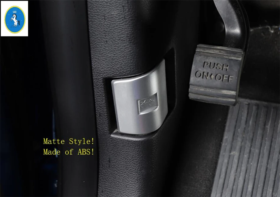 

Yimaautotrim новый стиль для Ford F150 2015 2016 2017 2018 ABS Авто аксессуары переключатель двигателя Открыть Закрыть рамка накладка 1 шт.