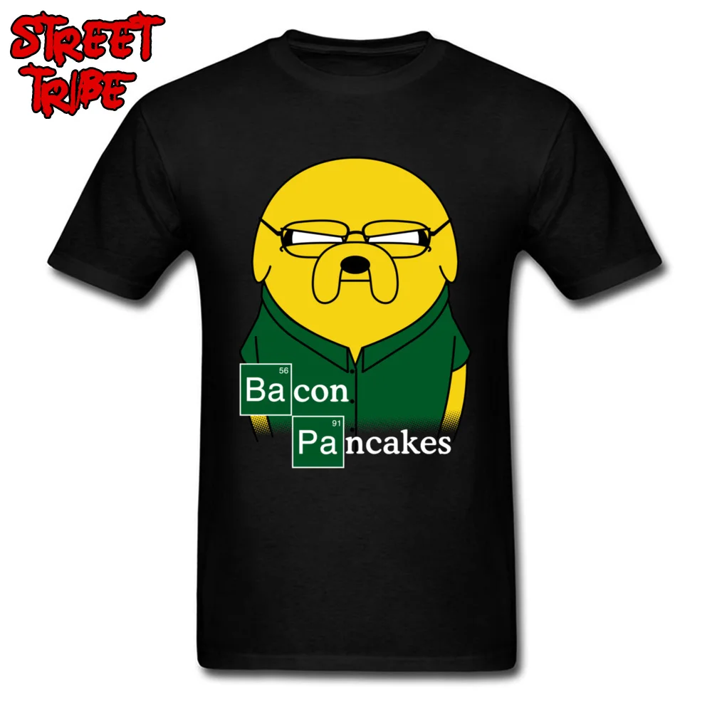 Футболка Breaking Bad Мужская забавная футболка панкейки с беконом летняя для мужчин