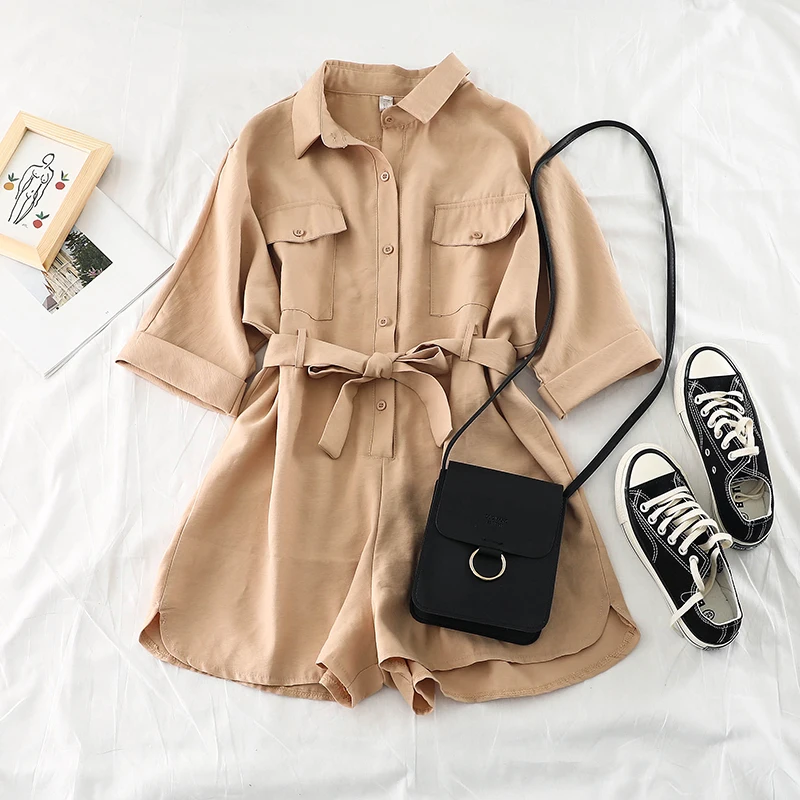 Женский комбинезон черно белый новый продукт шикарный Ретро стиль свободные