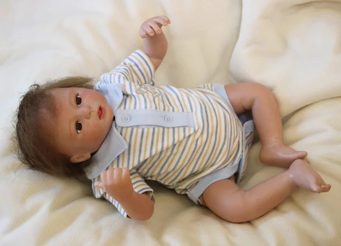 Мягкие силиконовые реалистичные куклы 45 см | Игрушки и хобби