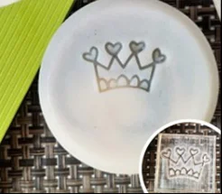 Детское Мыло ручной работы стандартное Мини Мыло diy печать глава - Цвет: size4x4CM