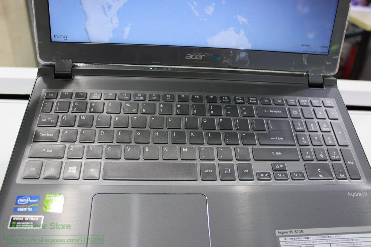 Ультратонкий защитный чехол для клавиатуры из ТПУ Acer Aspire V5 552 552P 552PG 8483 VN7 571G|keyboard