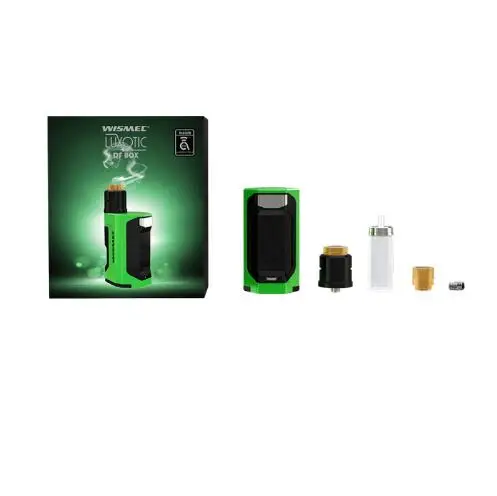 100% оригинал Wismec Luxotic DF Box гильотина V2 набор электронных сигарет MOD с гильотинной RDA