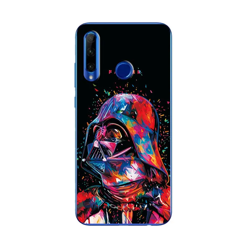 Phone Case For Huawei Honor 10i HRY-LX1 6.21'' Cover Soft Silicone Novelty Batman Spiderman Capa Fundas |