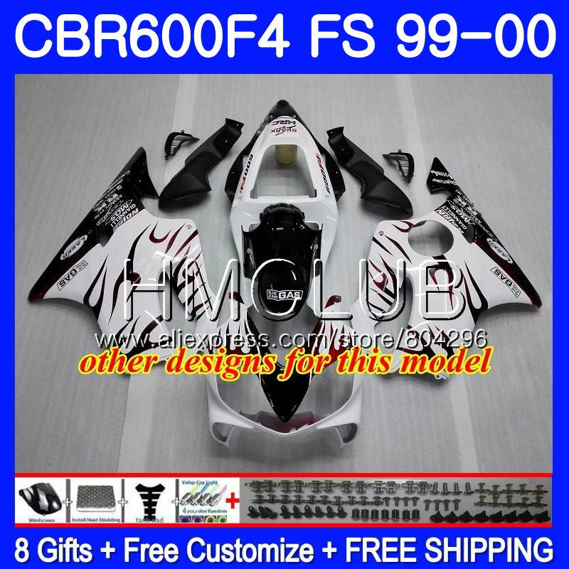 Bodywork For HONDA CBR600F4 Repsol blue CBR600 F 4 RR F4 99 00 60HM.15 CBR 600F4 600 FS 1999 2000 Fairing | Автомобили и