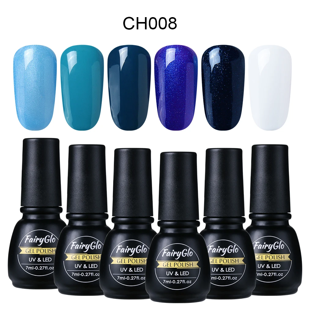 Гель лак для ногтей с подарочной коробкой 6 шт./лот|Гель ногтей| |