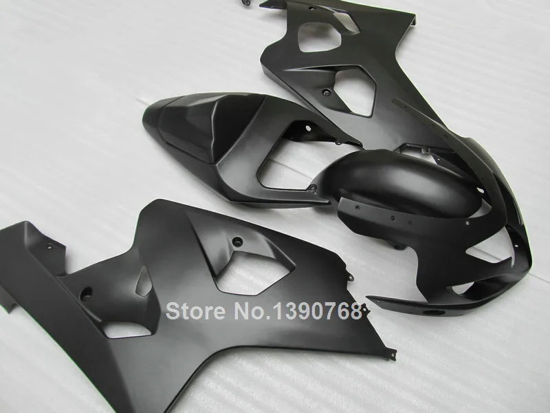 Запасные части для кузова Suzuki GSXR600/750 K5 2004 2005 матовый черный комплект обтекателей
