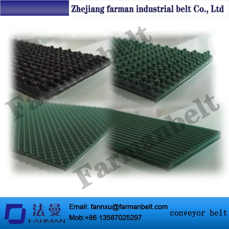 Цена по прейскуранту завода 4 слоя ПВХ конвейерная лента для гранита с пилой