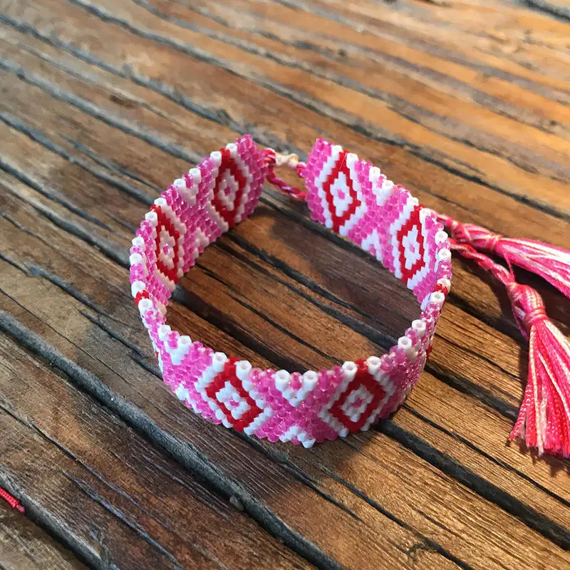 SHINUSBOHO, мужские браслеты, модные геометрические ювелирные изделия, Boho Miyuki, браслет для женщин, ручная работа, подарки, браслет дружбы, регулируемый