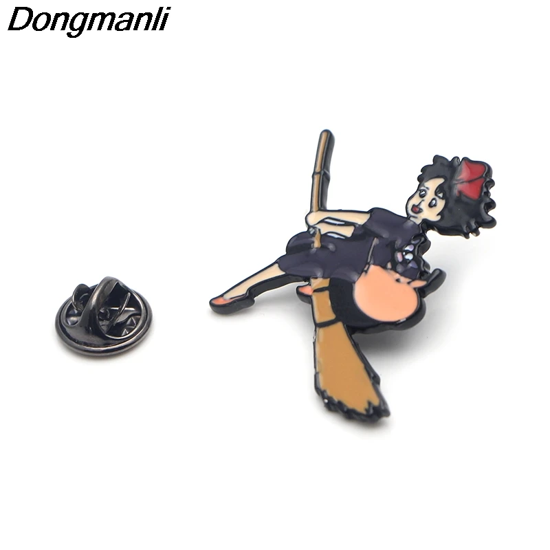 P3355 Dongmanli японское аниме металлические эмалевые булавки и броши для женщин мужчин