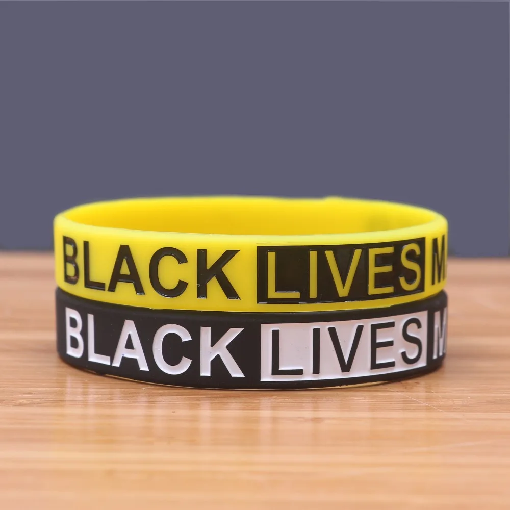 Классические Силиконовые Браслеты Black Lies Matter Band 10 лет модные браслеты на