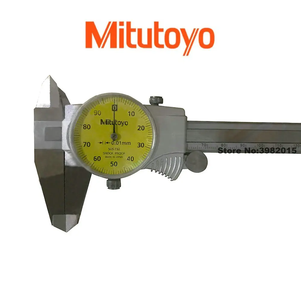 Оригинальный штангенциркуль Mitutoyo 505 732 измерительные инструменты 0 150 мм/0 01 из