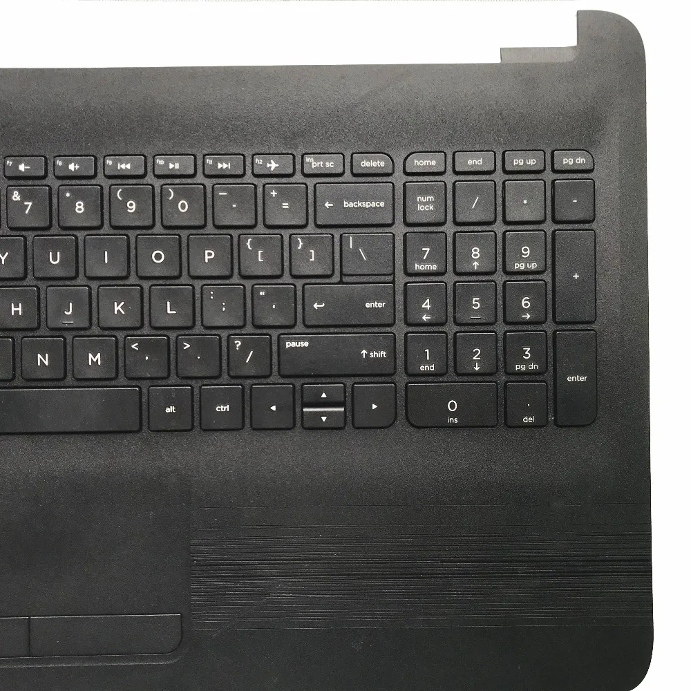Оригинальная клавиатура для ноутбука HP PAVILION 15-AC 250 G5 US с подставкой рук верхняя