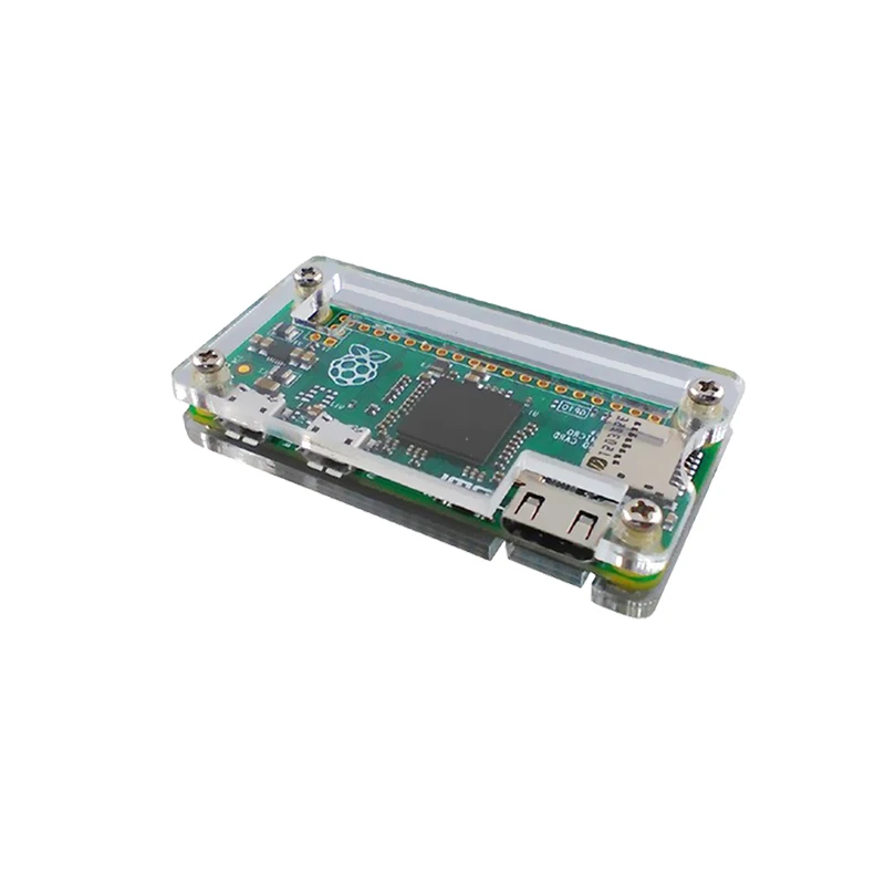 Raspberry Pi Zero W акриловый чехол 3 вида цветов Корпус для коробки черный синий коробка |