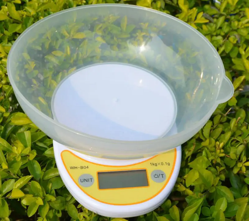 Электронные кухонные весы с двойным жк дисплеем 5 кг/1 г и 1 кг/0 точные для пищевых