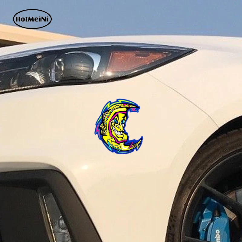 HotMeiNi водонепроницаемые виниловые наклейки для стайлинга автомобилей MOON 46 VALENTINO ROSSI MOTO GP rcycle RACING RALLY Car 13 см x 13 см