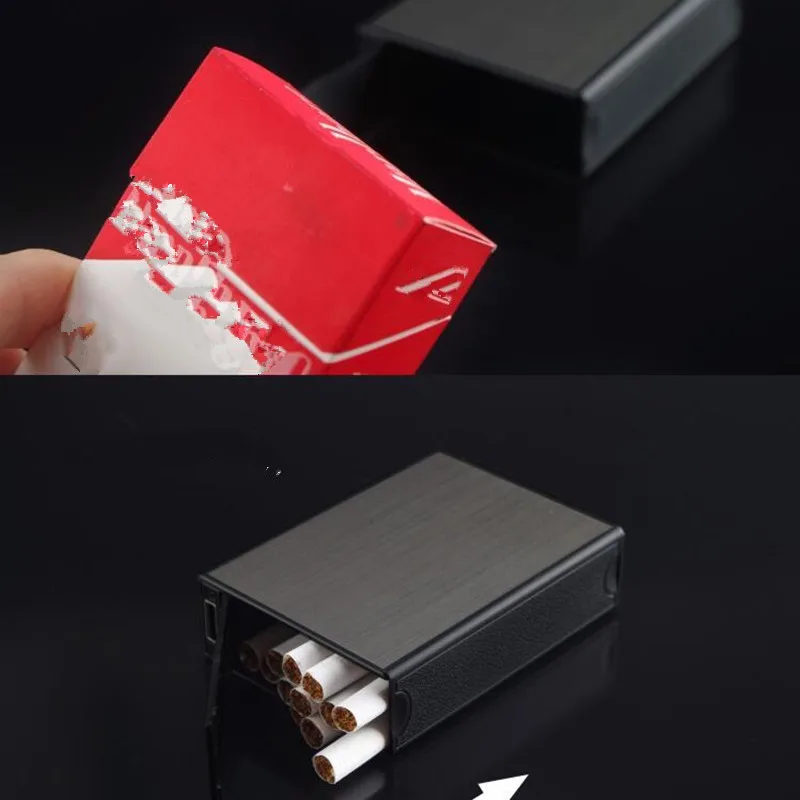 Чехол для прикуривателя сигарета с зарядкой от USB Зажигалка Ветрозащитная Электронная зажигалка беспламенные электрические зажигалки для курения