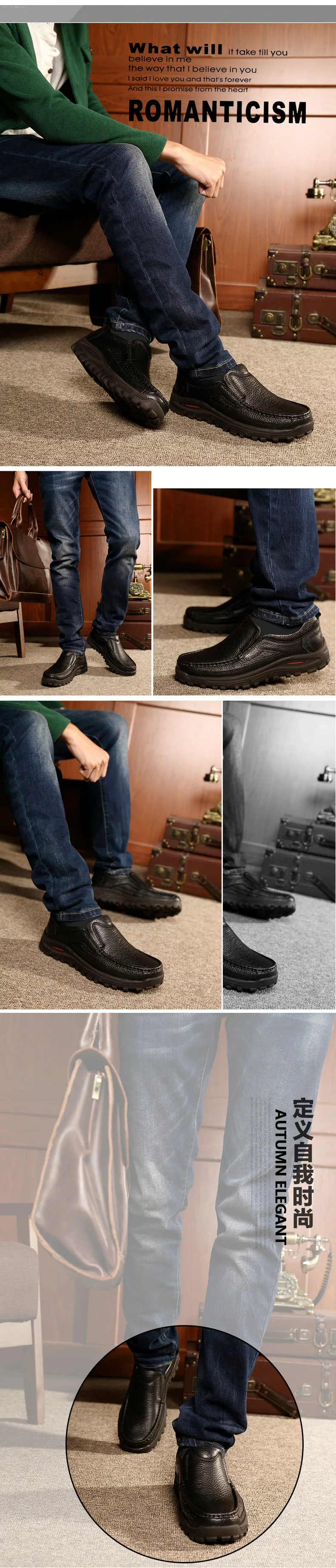 VASTWAVE big size 38-48 mens dress italian leather shoes luxury brand mens loafers genuine leather formal loafers moccasins men
