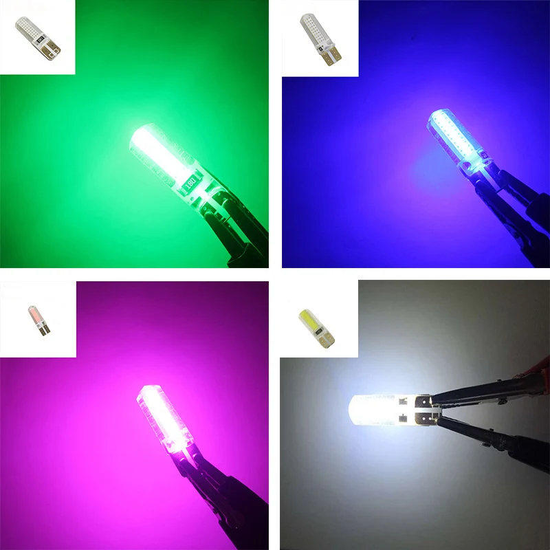 100 шт. автомобильная светодиодная большая акция Canbus Error T10 194 501 W5W SMD COB led высокая