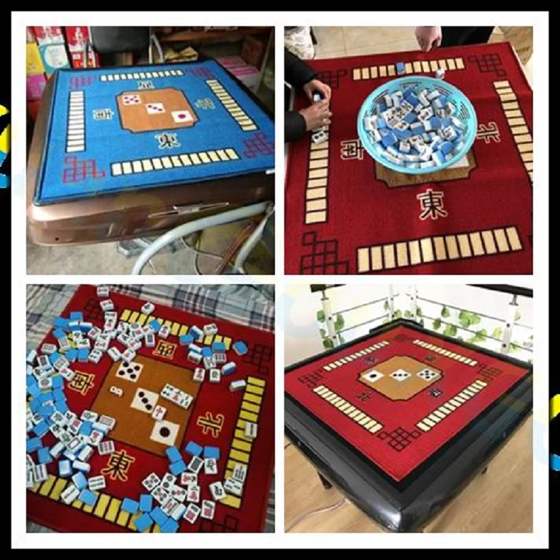 

High Quality Chess Mahjong Table Game Mat Household Multifunctional Mahjong Mat Thickening Poker Mahjong Carpet Tablecloths