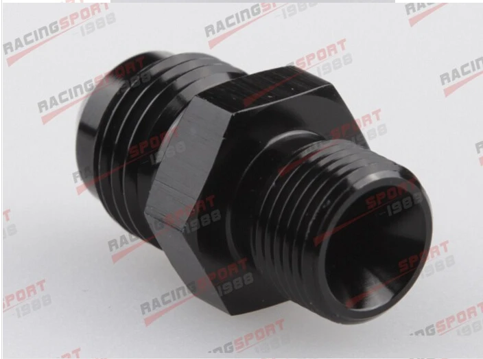 Male 4 AN 4AN AN4 Flare To M8 x1.25 метрический прямой фитинг|flare|flare fitting |