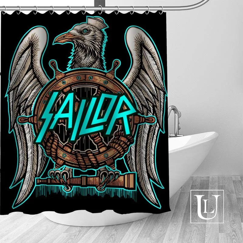 Slayer занавеска для душа s на заказ Водонепроницаемая занавеска для ванной комнаты ткань полиэстер занавеска для душа 1 шт. на заказ - Цвет: 4