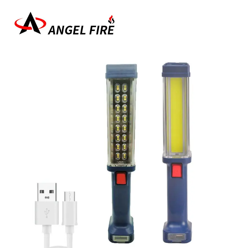 Новый Тип USB зарядка COB Высокая яркость Рабочая лампа ремонт автомобиля с