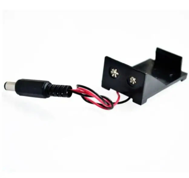 5 шт. 5*2 1 мм 9 в держатель аккумулятора коробка DC Plug Socket Держатель для Arduino |