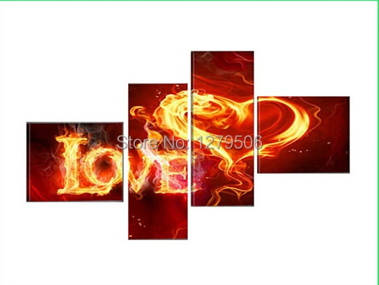 

Abstract Oil Painting Oil Canvas Love Familiers 100% Handmade Picture For Home Decor Living Room Unique GIft Best Choice For You