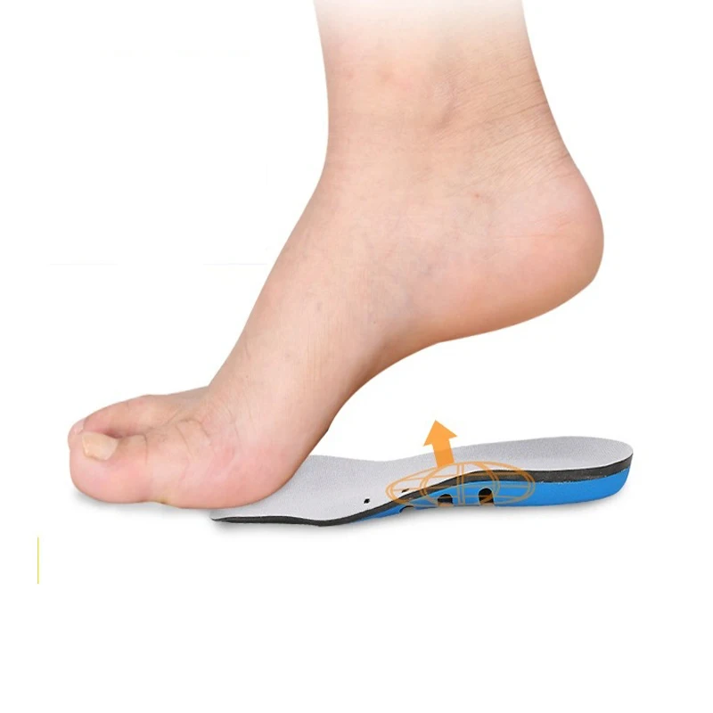 2018 полуарочные ортопедические стельки с плоской подошвой корректная длина 3/4