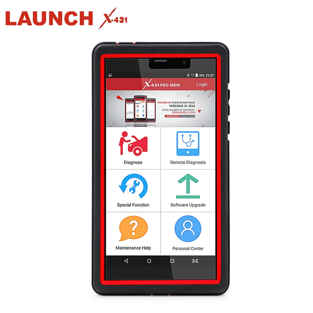 LAUNCH X431 Pro мини полная система авто диагностический инструмент Поддержка WiFi/Bluetooth X-431 Pro мини Автомобильный сканер 2 года бесплатное обновление