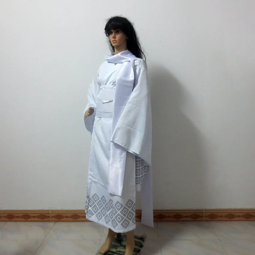 Костюм-кимоно для косплея Nura Rise of the Yokai Demon Clan капитала Oikawa Tsurara snow Yuki Onna |